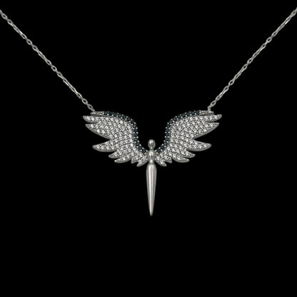 Lantisor Guardian Angel Black Argint
