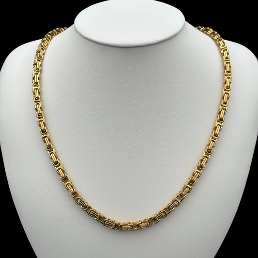 Colier Byzantine Gold INOX