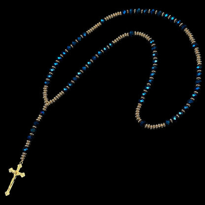 Colier Rosary Blue