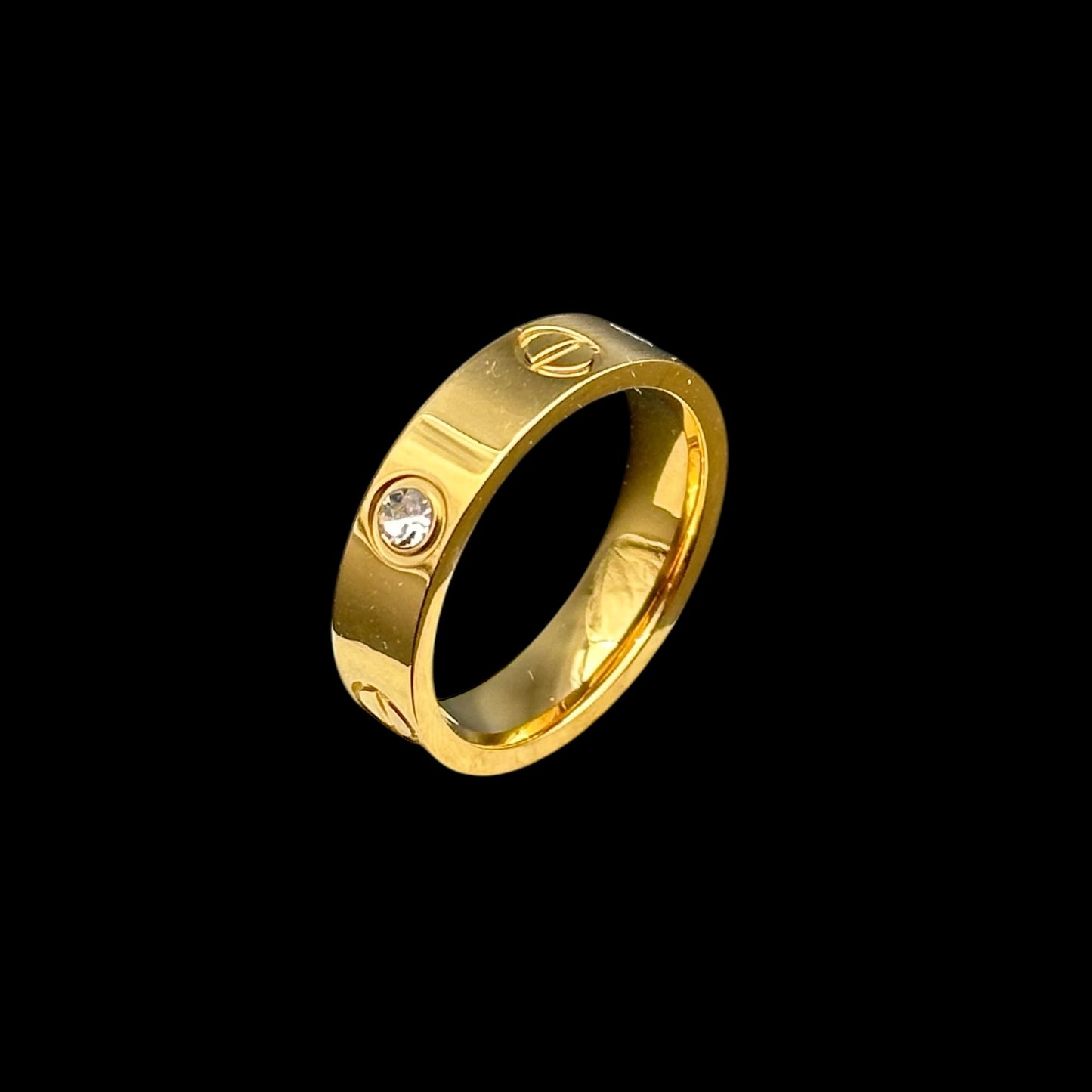 Inel Love Gold INOX
