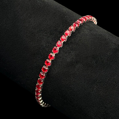 Brățară Tennis 3mm Red