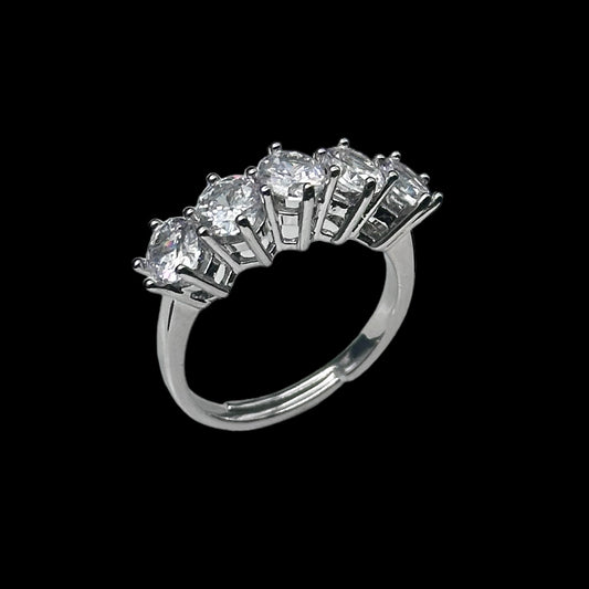 Inel reglabil Fancy Silver
