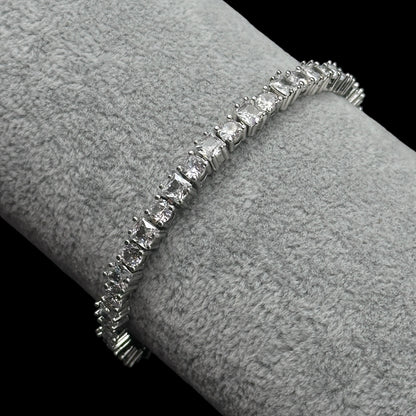 Brățară Tennis Refined Silver
