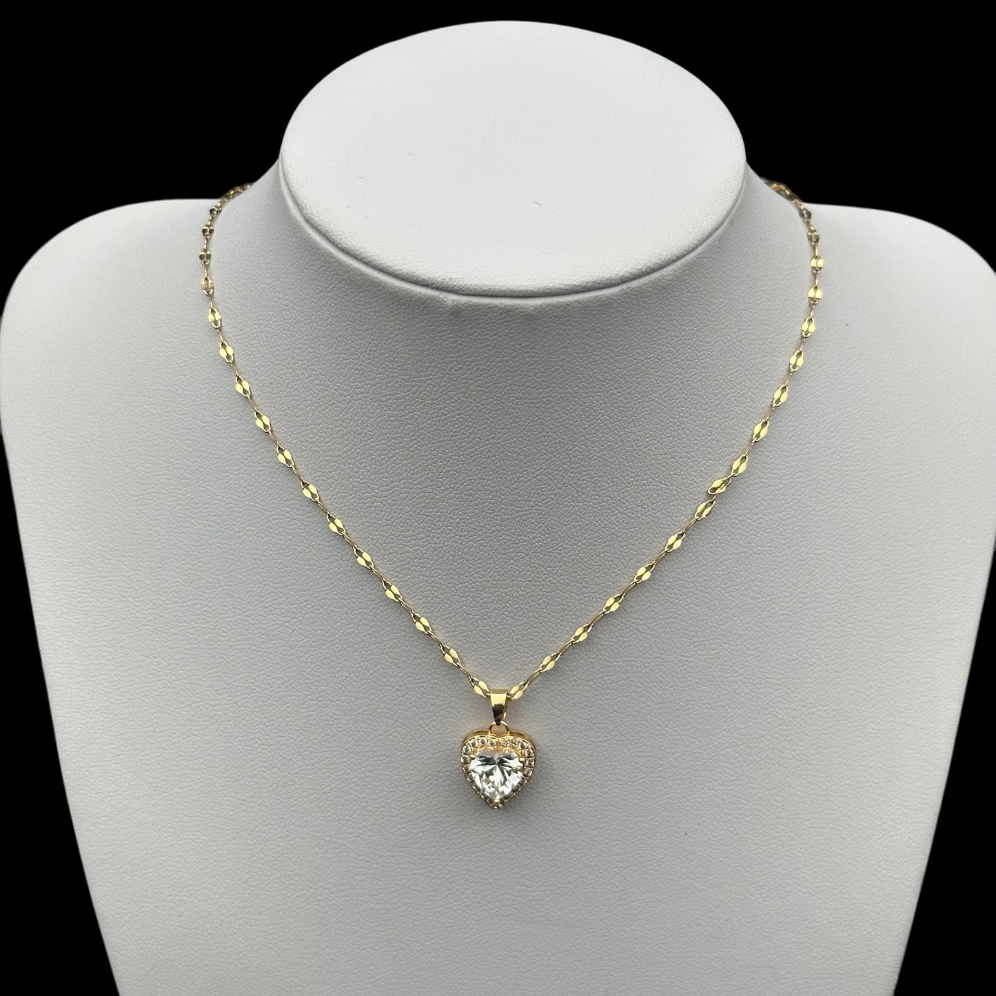 Colier cu pandantiv Heart Gold