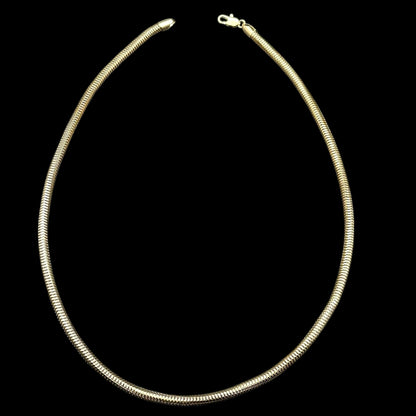 Colier Snake Placat cu Aur 18K
