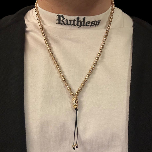 Colier Rosary Crown Gold