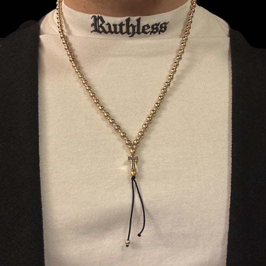 Colier Rosary Church Gold