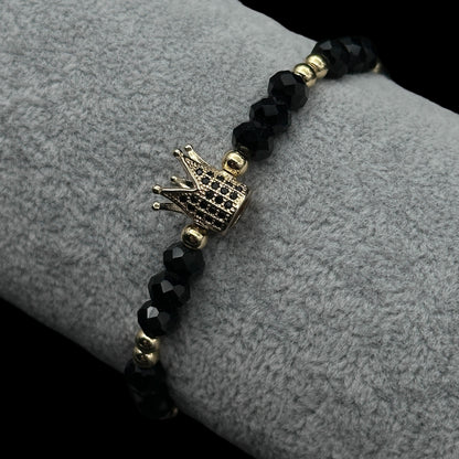 Brățară reglabilă Crown Black