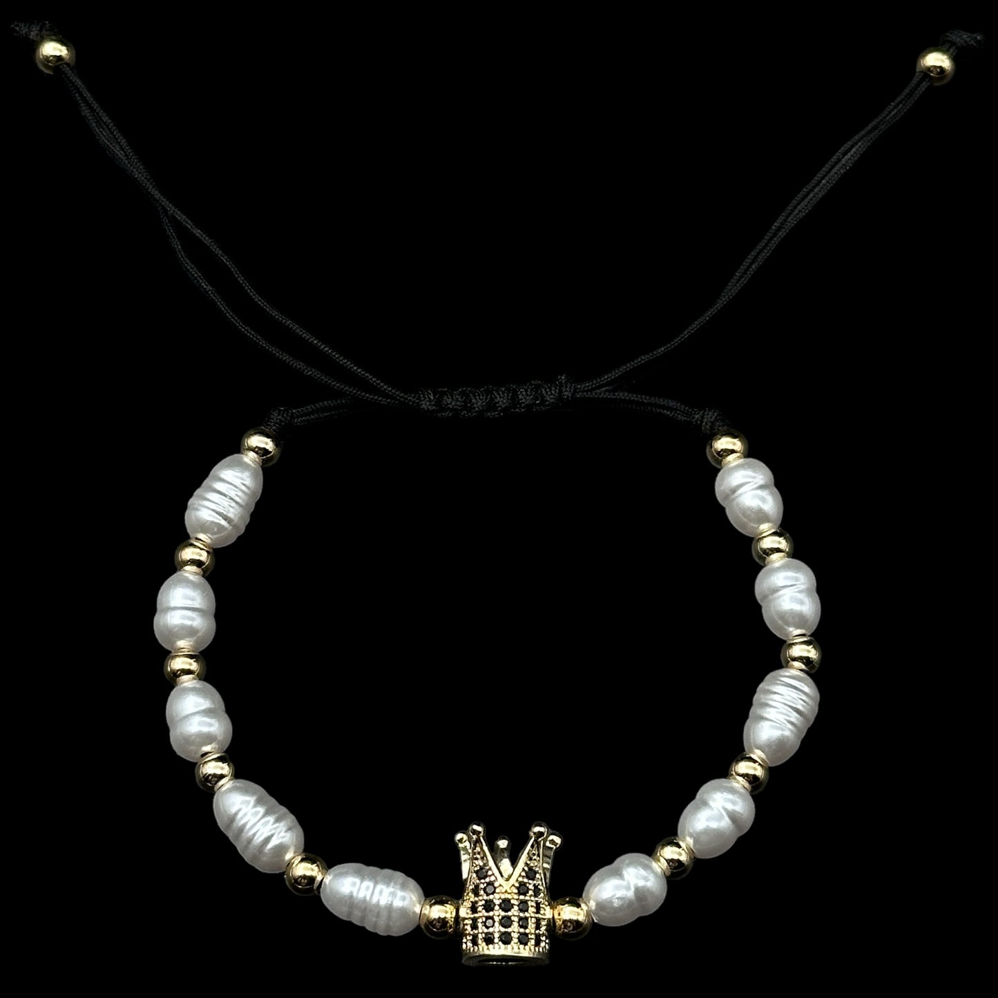 Brățară reglabilă Crown Silver