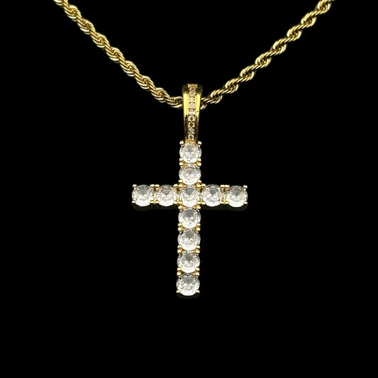 Colier Cross Gold