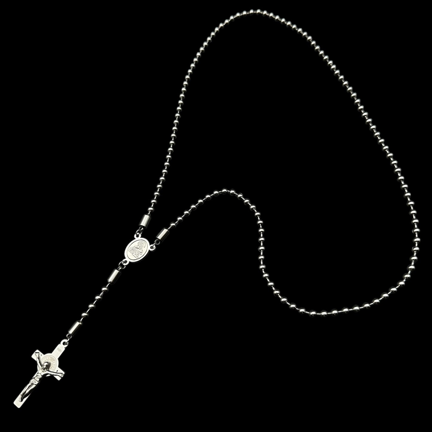 Colier Rosary Clasic INOX