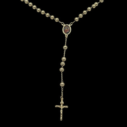 Colier Rosary "Maica Domnului" Placat cu Aur 18K