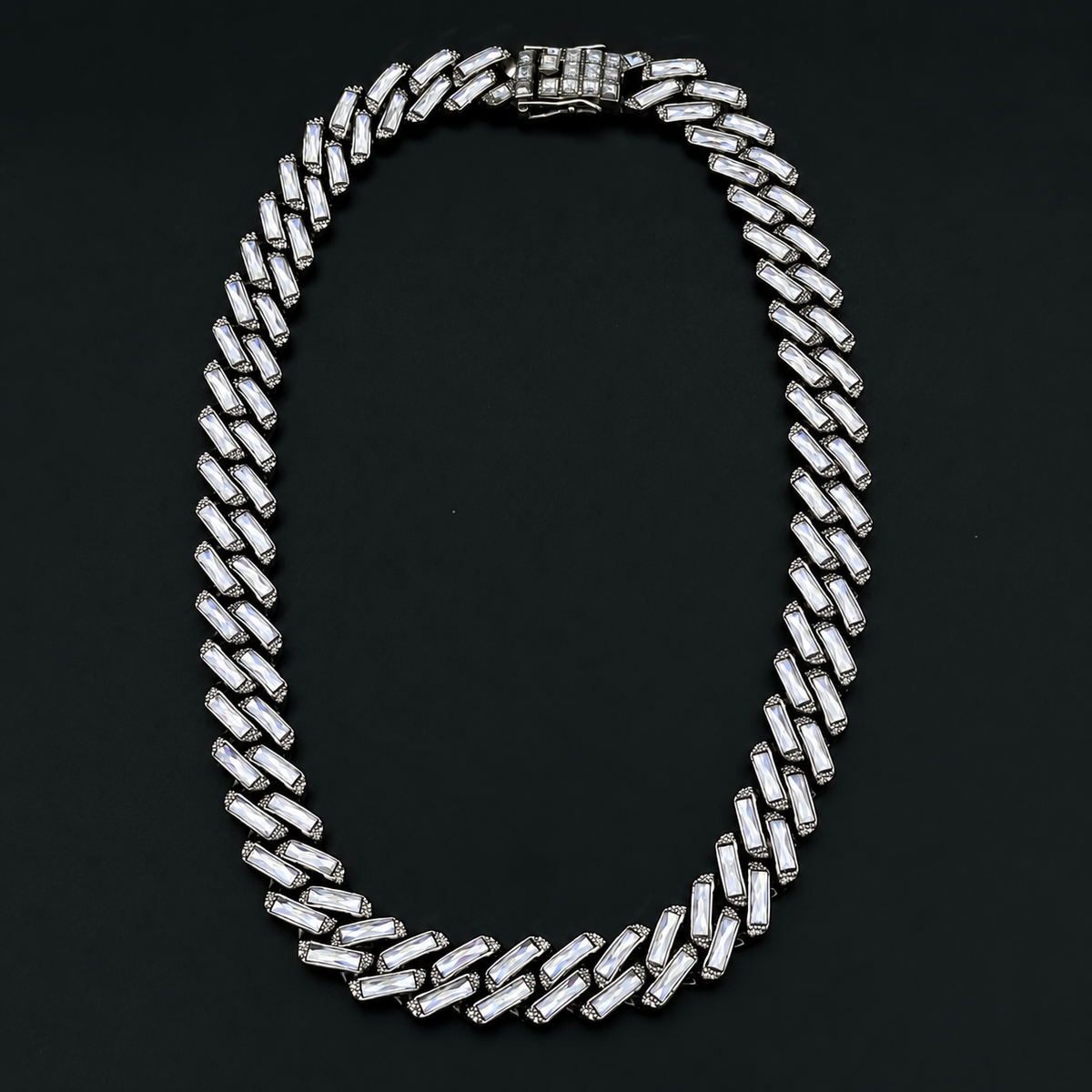 Colier Cuban Elegance Silver