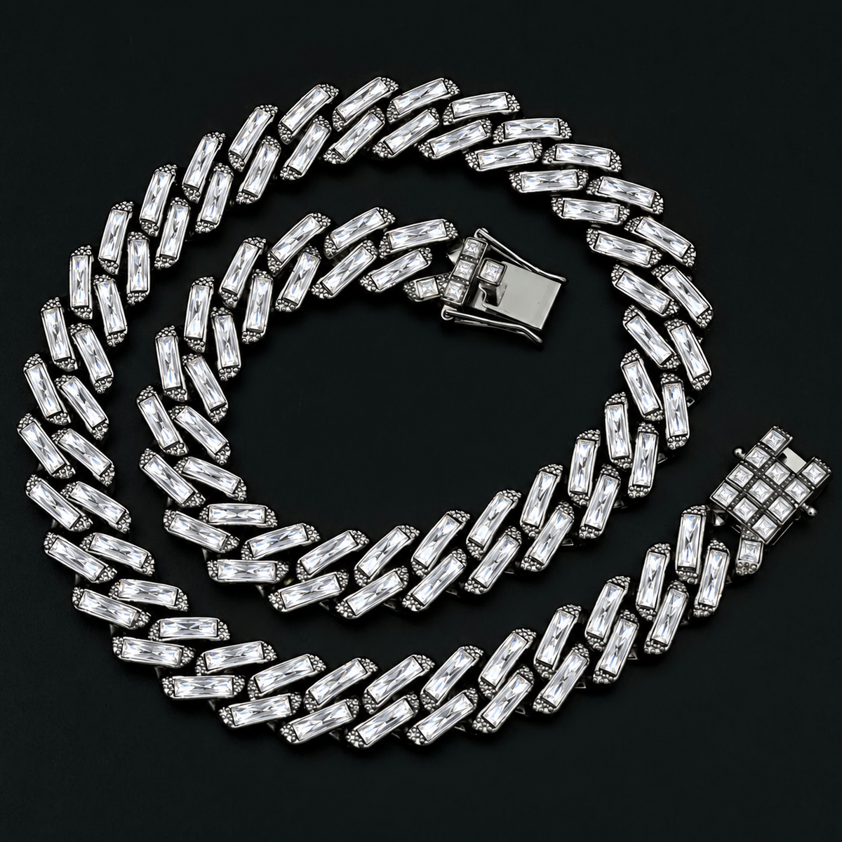 Colier Cuban Elegance Silver